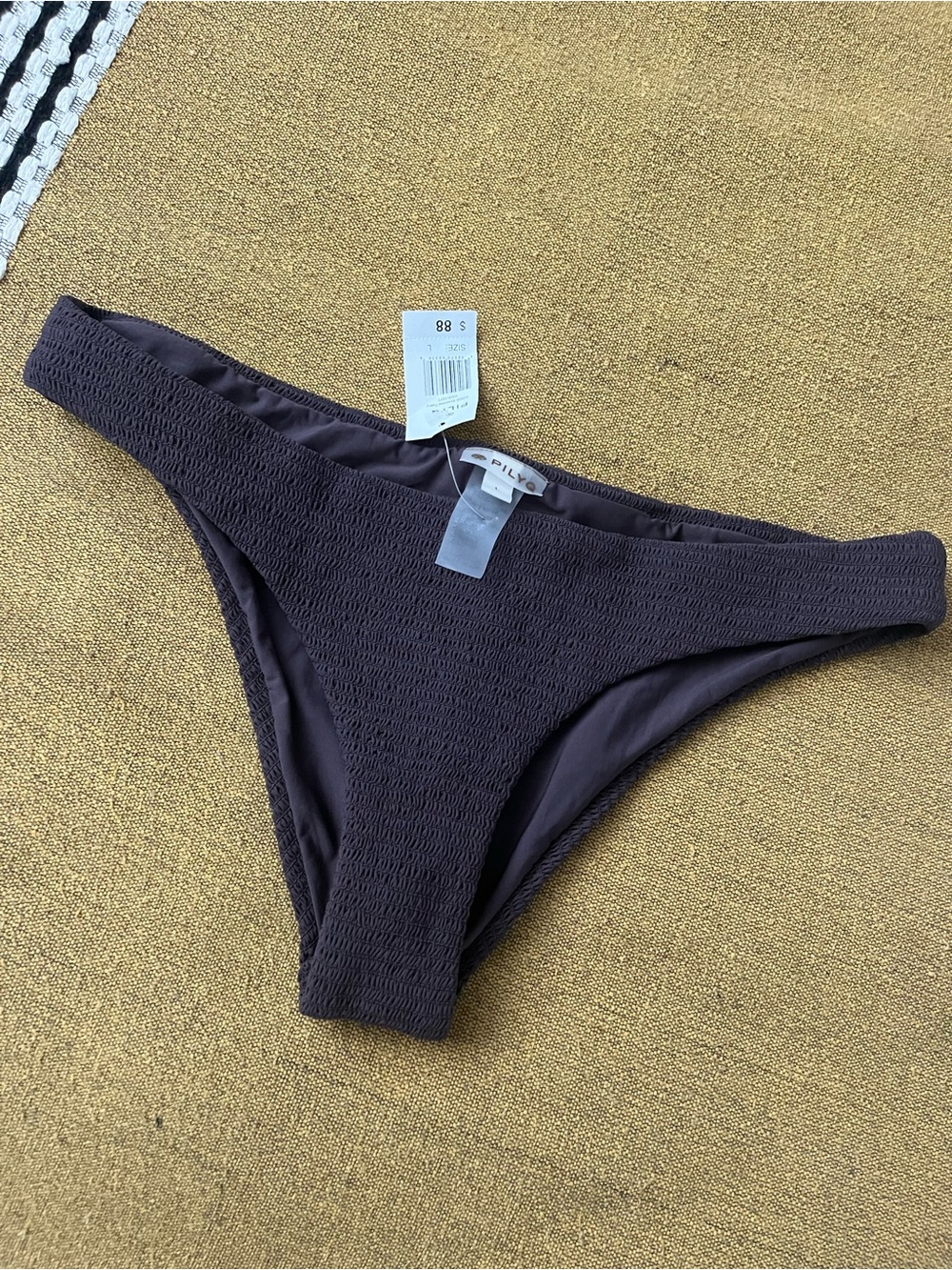 Texture Bikini bottoms vintage grey sz L